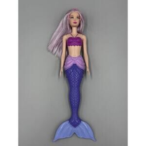 2021 Dreamtopia Barbie Mermaid Doll Light Purple Lavender Hair Color